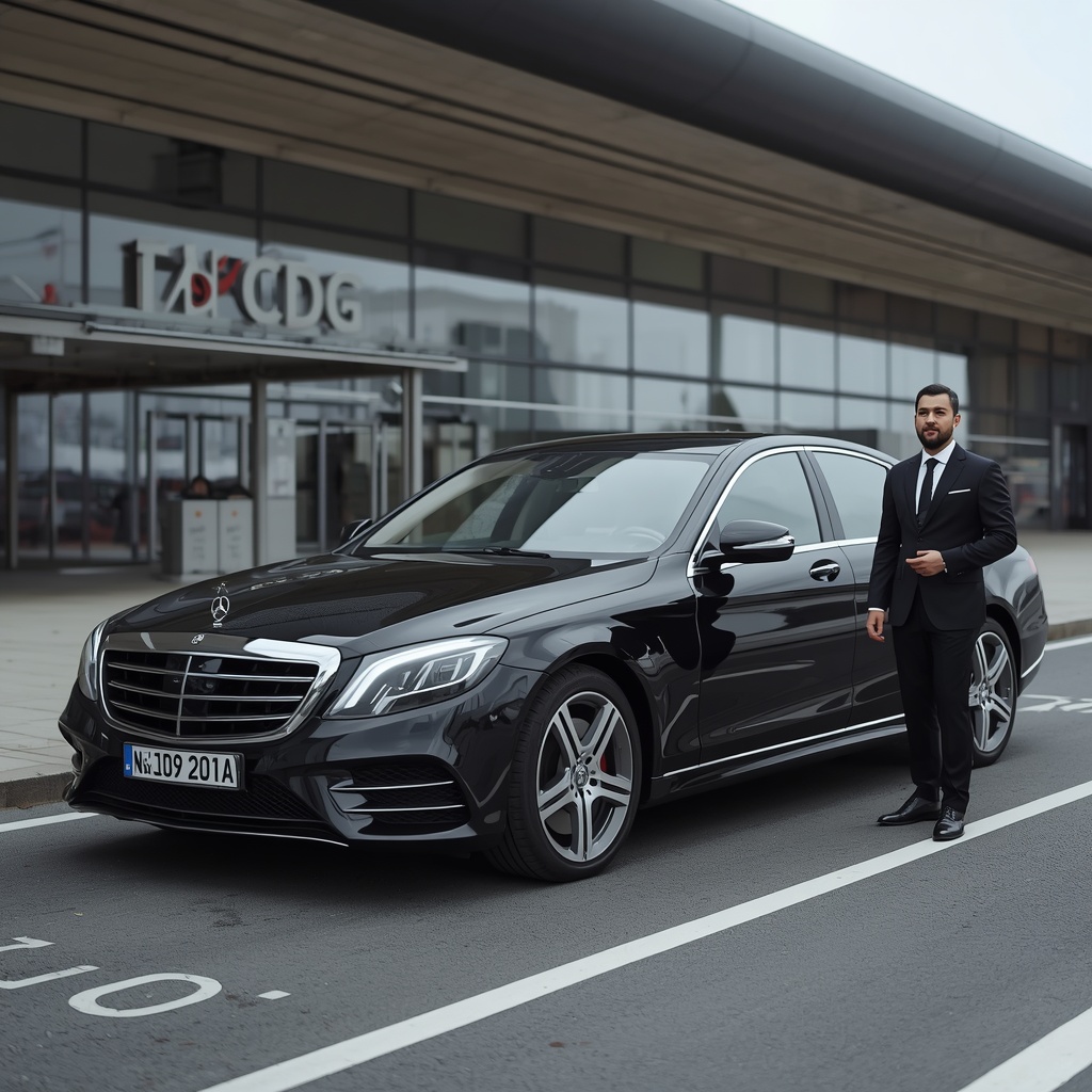 CDG Airport to Paris Chauffeur Service 2026 | Luxury Private Transfer