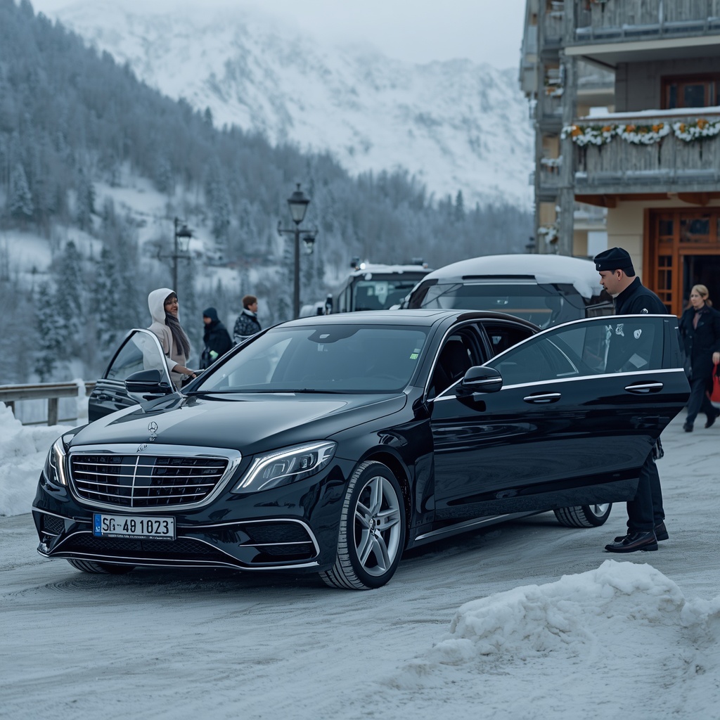 French Alps Chauffeur Service 2026 | Luxury Ski Resort Transfers