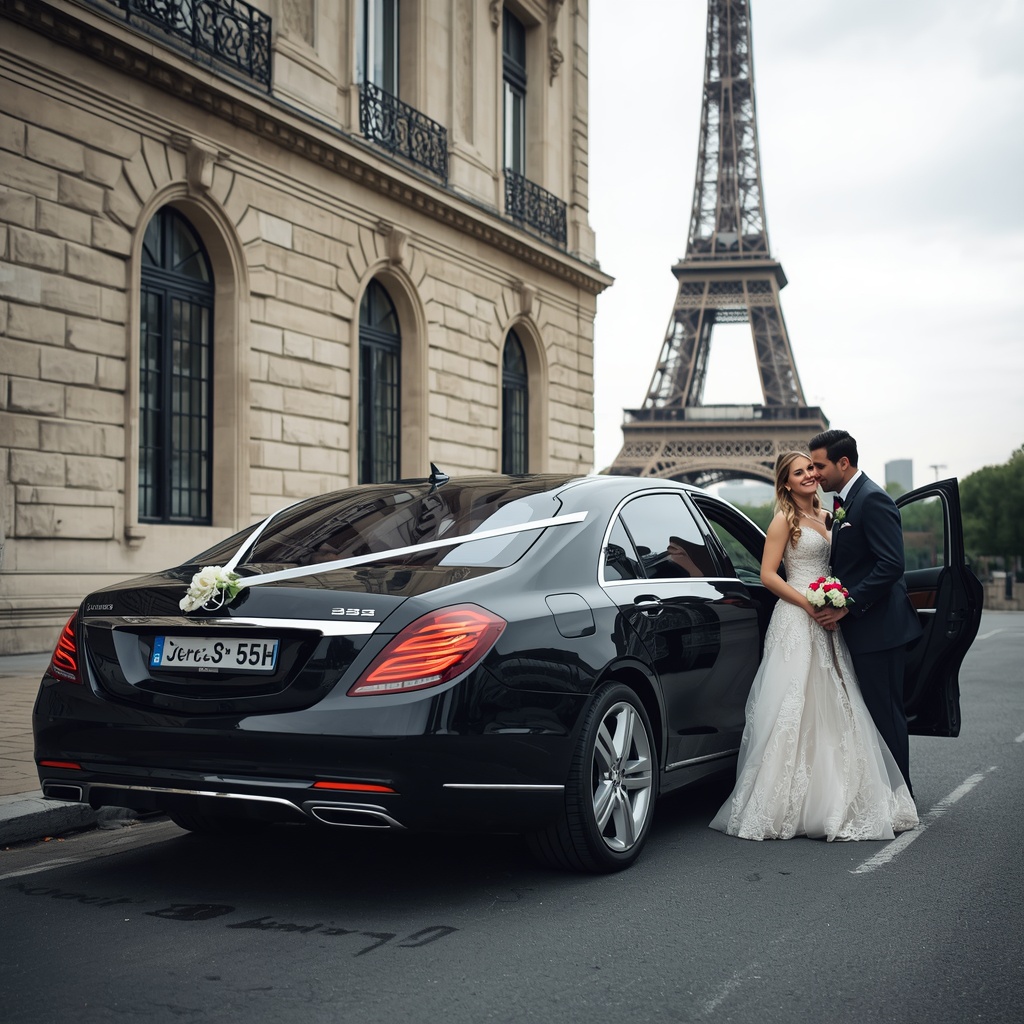 Wedding Chauffeur Service in Paris 2026 | Luxury Wedding Transportation