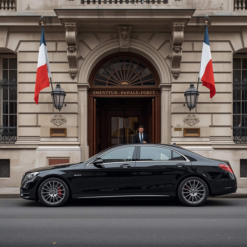 Embassy & Diplomatic Chauffeur Service in Paris 2026 | Executive Government Transportation