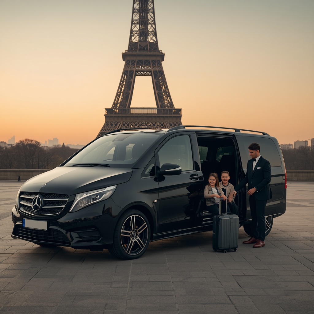 Family Chauffeur Service in Paris 2026 | Luxury Private Transportation for Families