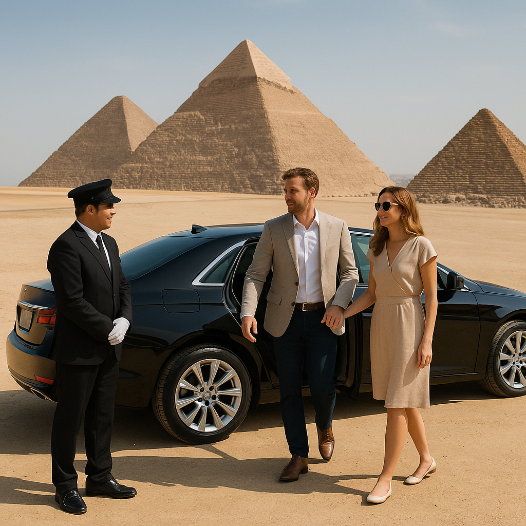 From Airport to Pyramids: Full-Day Chauffeur Tours in Cairo by OuiStars