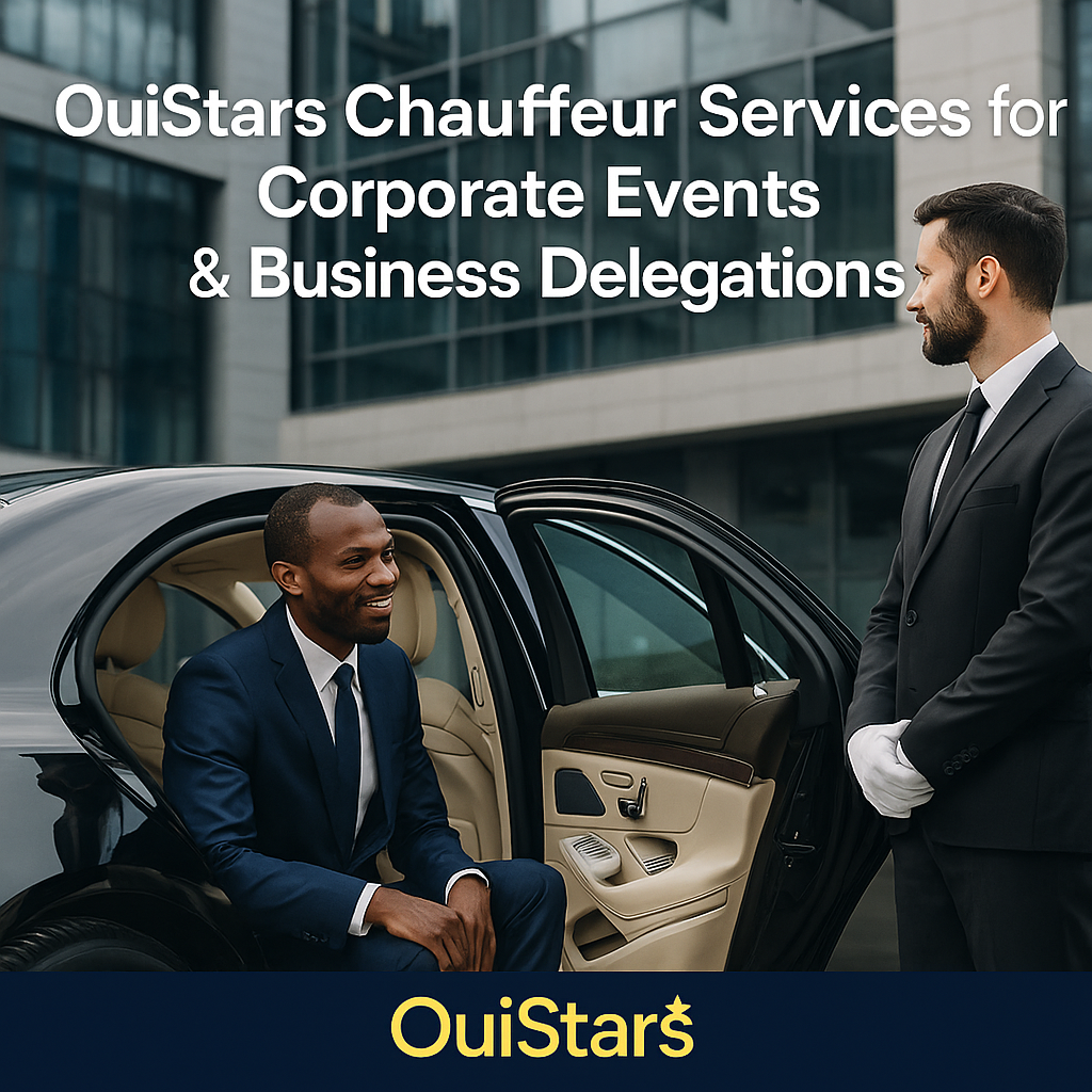 خدمة سائق خاص للمؤتمرات والوفود التجارية | OuiStars
