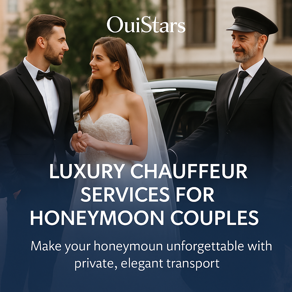 Luxury Chauffeur Services for Honeymoon Couples | OuiStars