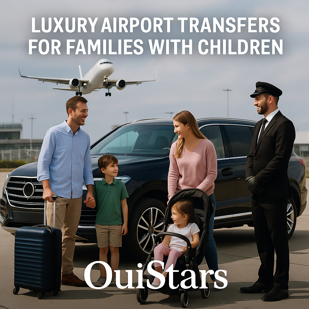 Luxury Airport Transfers for Families with Children | OuiStars