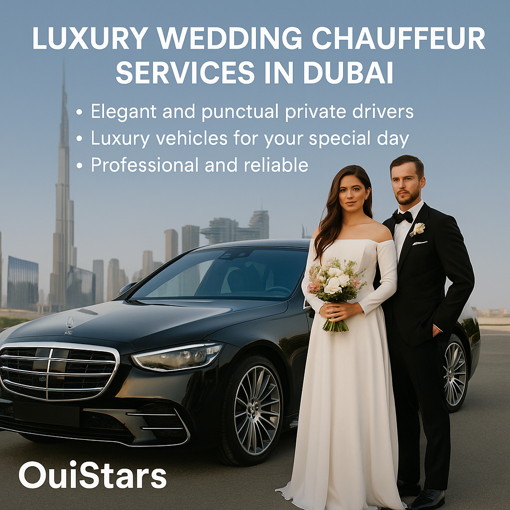 Luxury Wedding Chauffeur Services in Dubai | OuiStars Wedding Chauffeur