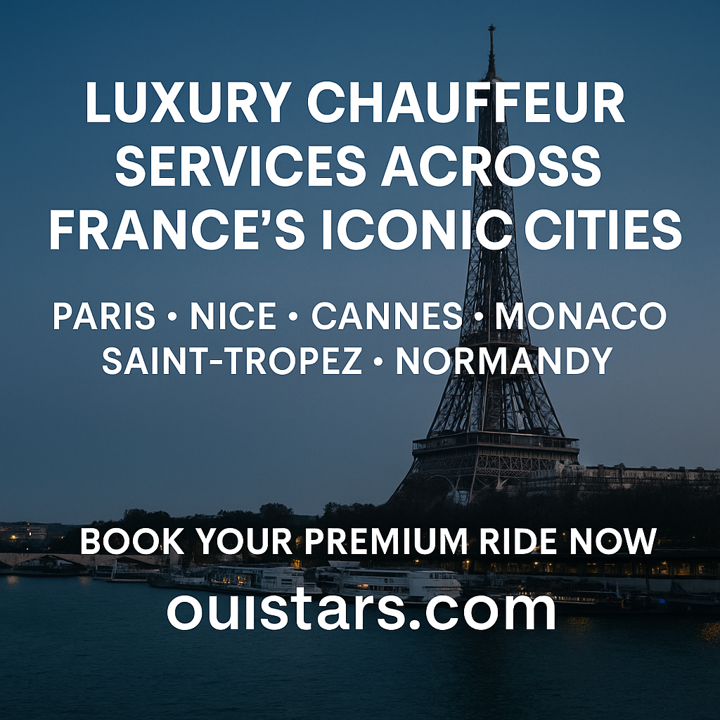 Premium Chauffeur Services Across France | Paris, Nice, Monaco & More – OuiStars