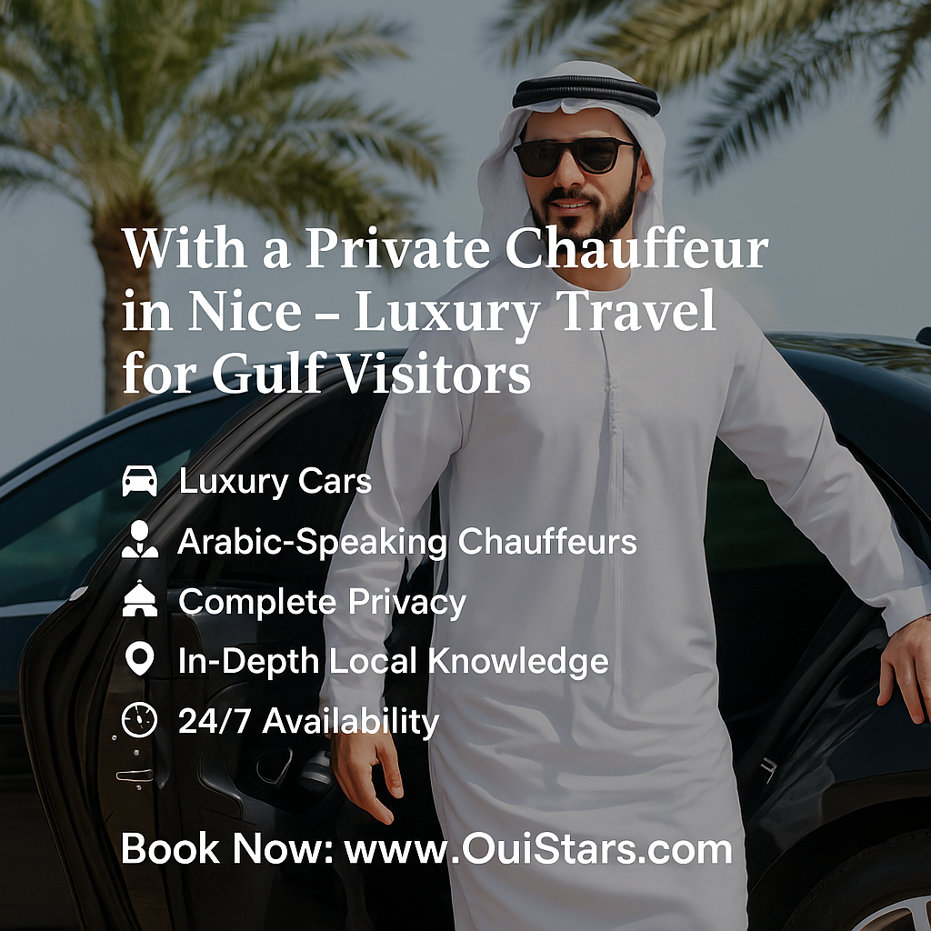 Luxury Chauffeur Service in Nice for Gulf Visitors – Arabic-Speaking Drivers | OuiStars