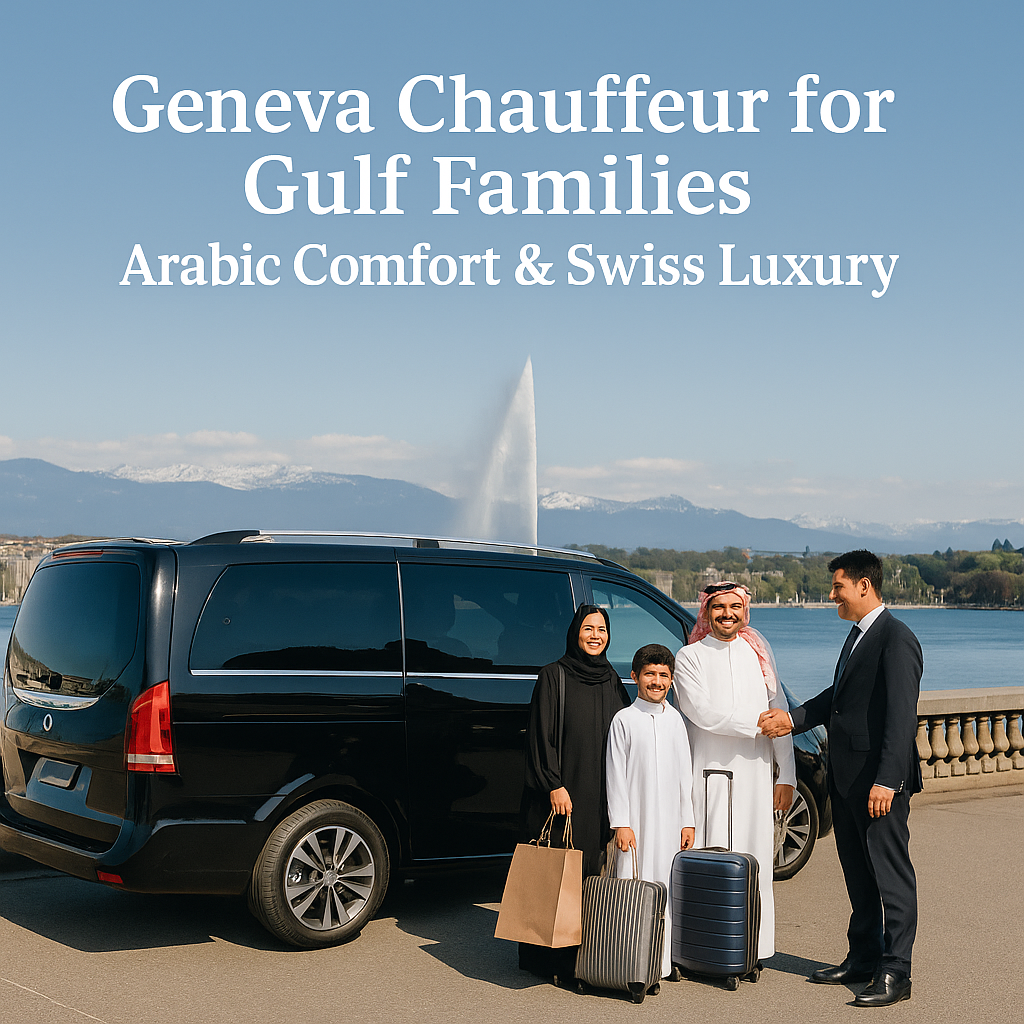 Chauffeur Service for Gulf Families in Geneva – Arabic Comfort & Luxury in Switzerland