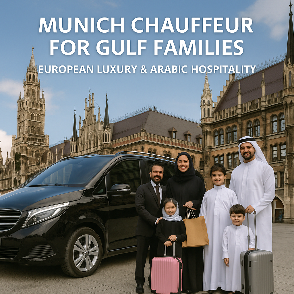 Chauffeur Service for Gulf Families in Munich – European Luxury & Arabic Hospitality in Germany