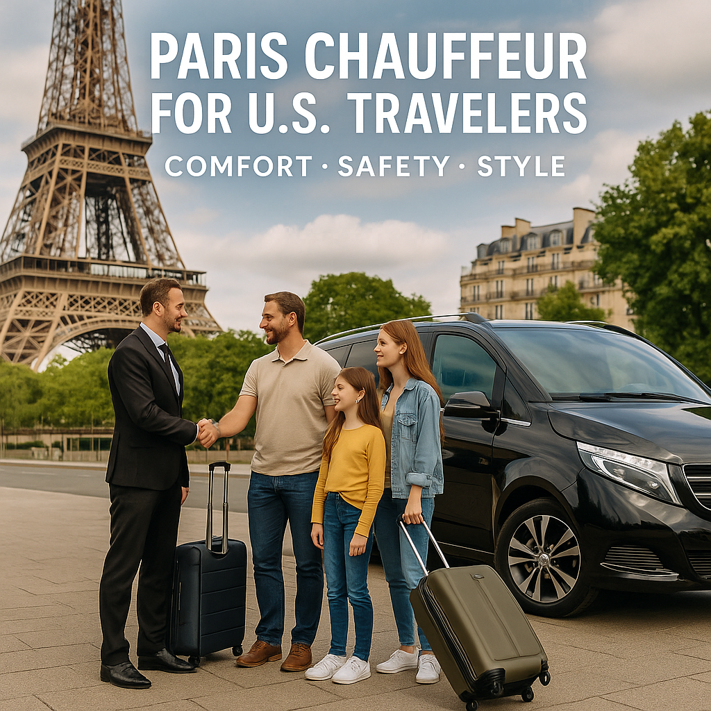 Visiting Paris from the U.S.? OuiStars – Your Trusted Private Chauffeur in France