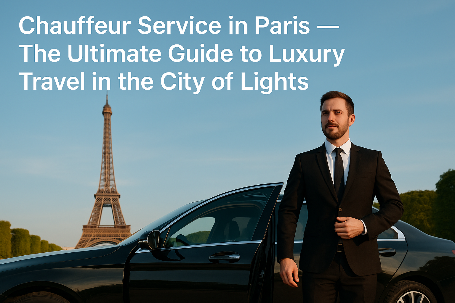 Chauffeur Service in Paris — Luxury Travel Guide by OuiStars (2025)