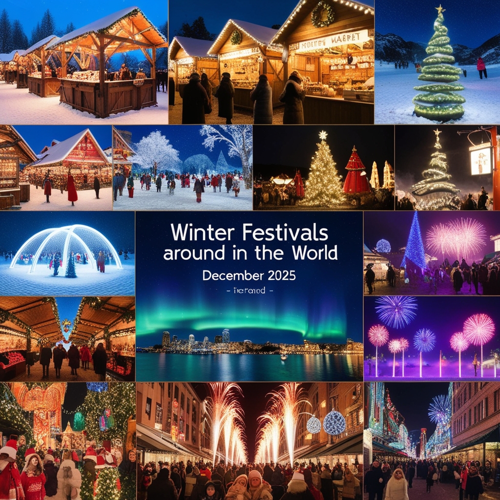 Top Winter Festivals Around the World in December 2025