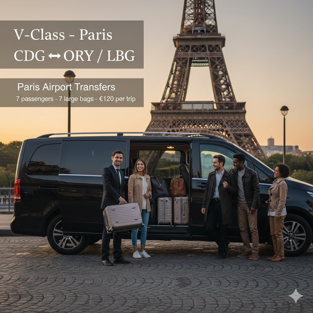 Paris - CDG / ORY / LBG