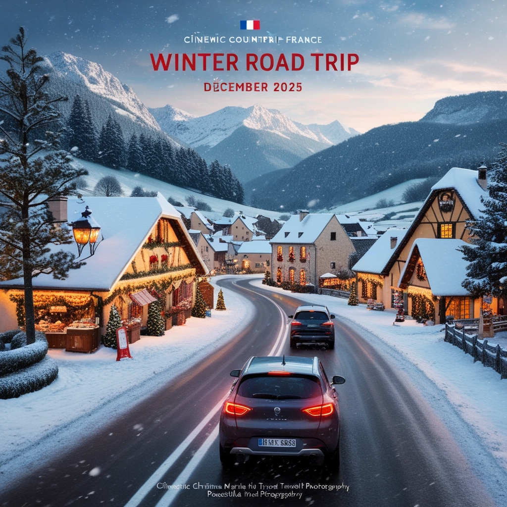 Best Winter Road Trips in France for December 2025