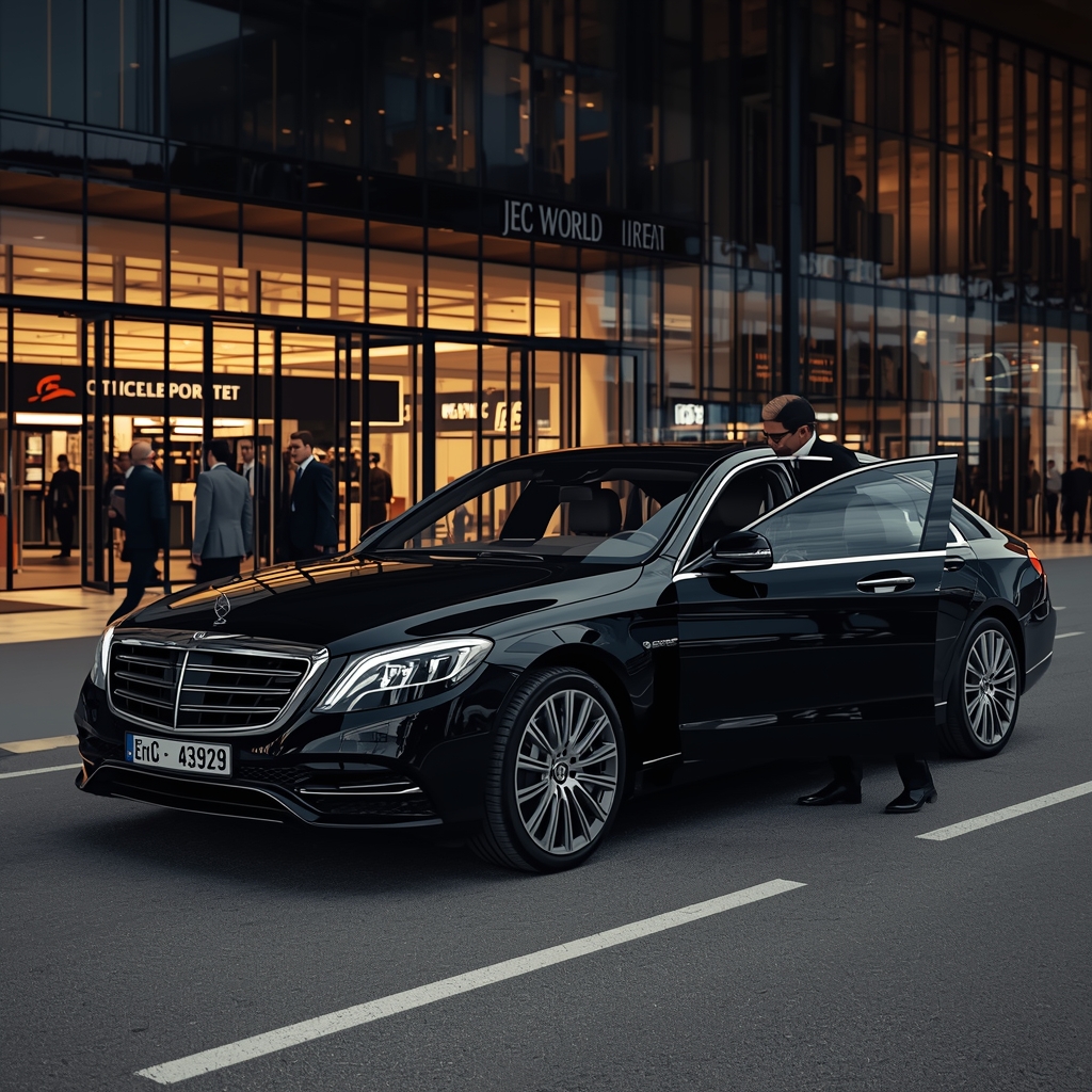 Luxury Chauffeur Services for JEC World 2026 in Paris