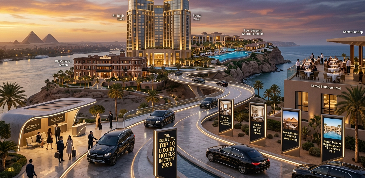 The Gold List: Top 10 Luxury Hotels in Egypt for 2026